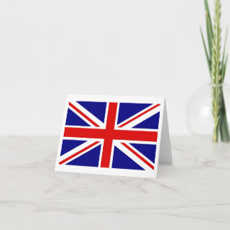 Union Jack Note Card Kort
