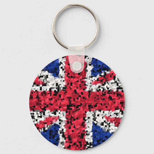 Union Jack - nyckelring (Framsida)