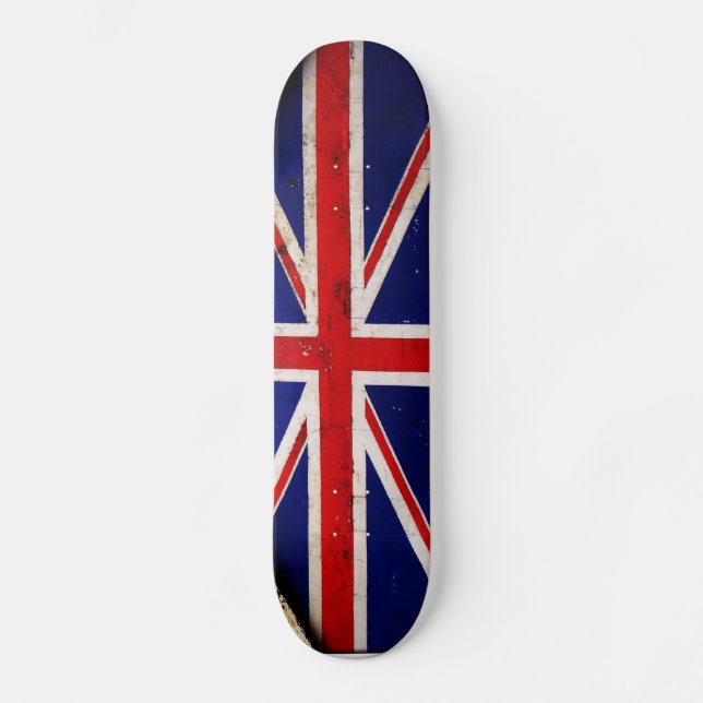 Union Jack Old School Skateboard Bräda 18 Cm (Framsida)