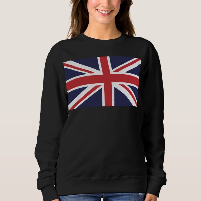 Union Jack or Union Flag, the national flag of the T Shirt (Framsida)