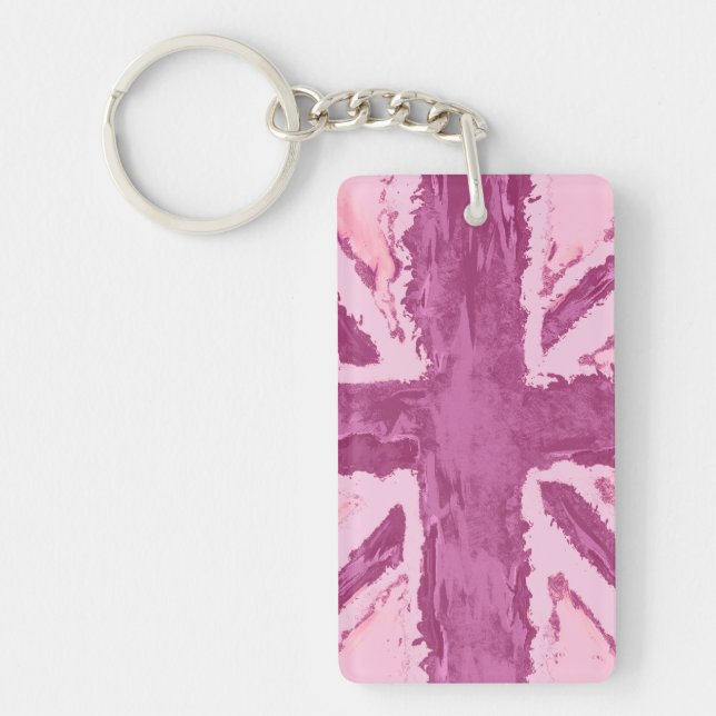 Union Jack Paated UK Art Plum (Framsidan)