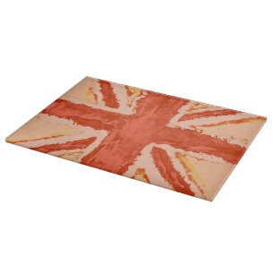Union Jack Pasent UK Art Tangerine av Heva Weva