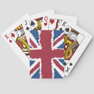 Union Jack Payed Artwork av Heva Weva Casinokort