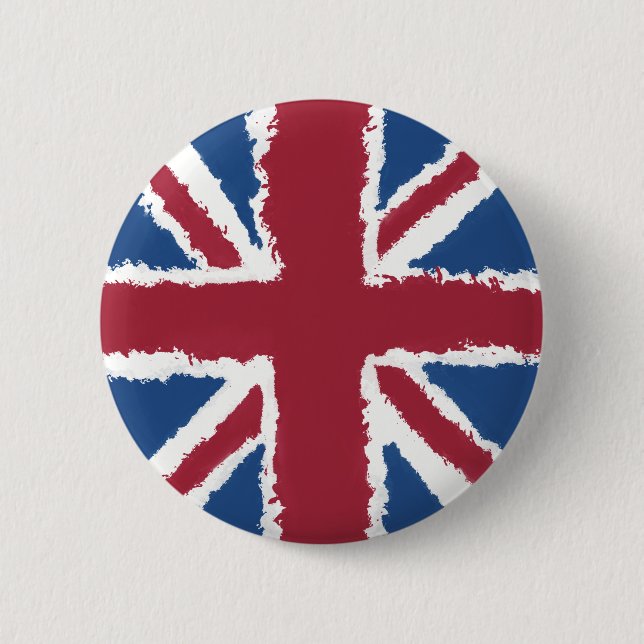 Union Jack Payed Artwork av Heva Weva Knapp (Framsida)