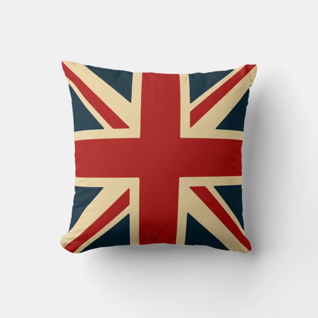 Union Jack Pillow Kudde (Framsida)