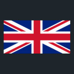 Union Jack Poster<br><div class="desc">Röd,  vit och blå design baserad på Union Jack.</div>