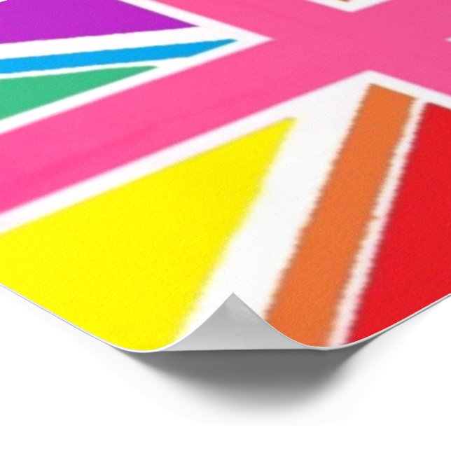 Union Jack Poster (Hörn)
