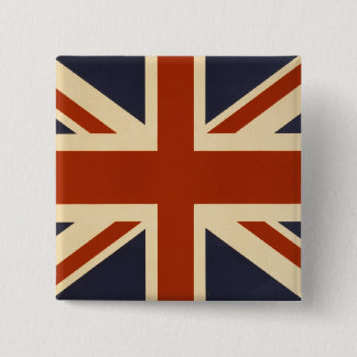 Union Jack Retro Knapp