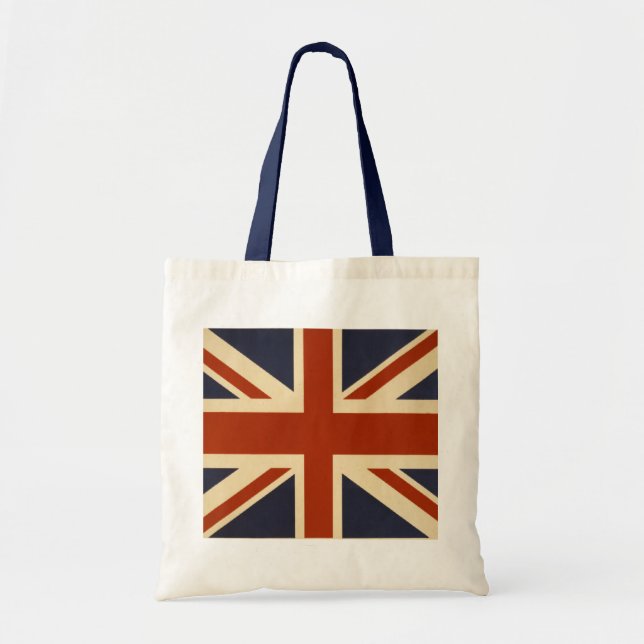 Union Jack Retro Tygkasse (Framsidan)