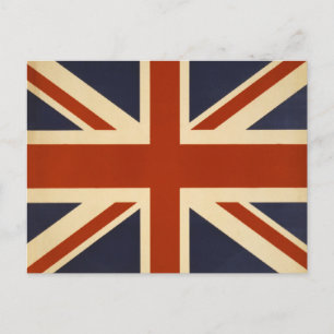 Union Jack Retro Vykort