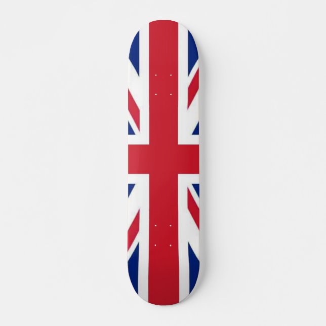 Union Jack Skateboard Bräda 19,5 Cm (Framsida)