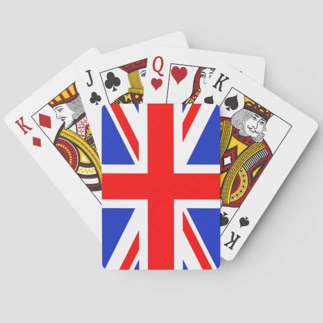 ’UNION JACK’ SPEL KORT (Baksidan)