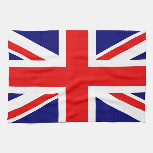 UNION JACK - STORBRITANNIENS FLAGGA      KÖKSHANDDUK (Horisontell)