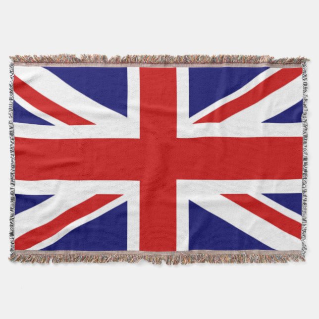Union Jack Storbritanniens flagga Mysfilt (Framsidan)