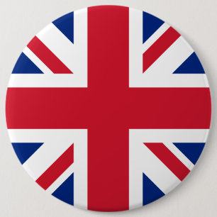 Union Jack Storbritanniens nationsflagga England Knapp