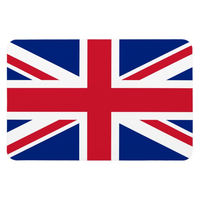 Union Jack Storbritanniens nationsflagga England Magnet (Horisontell)