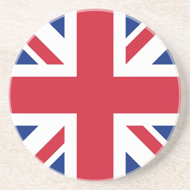 Union Jack Storbritanniens nationsflagga England Underlägg (Framsidan)