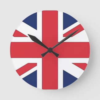Union Jack, Storbritanniens unionsflagga Rund Klocka