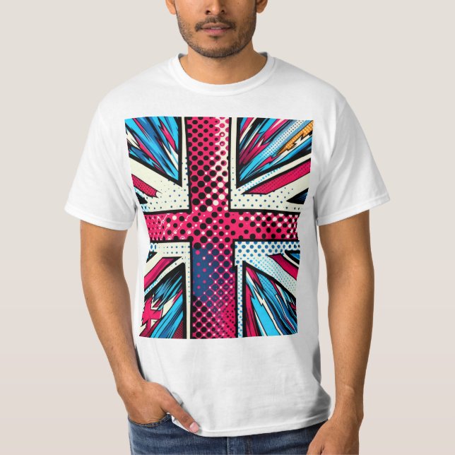 Union jack T-Shirt (Framsida)