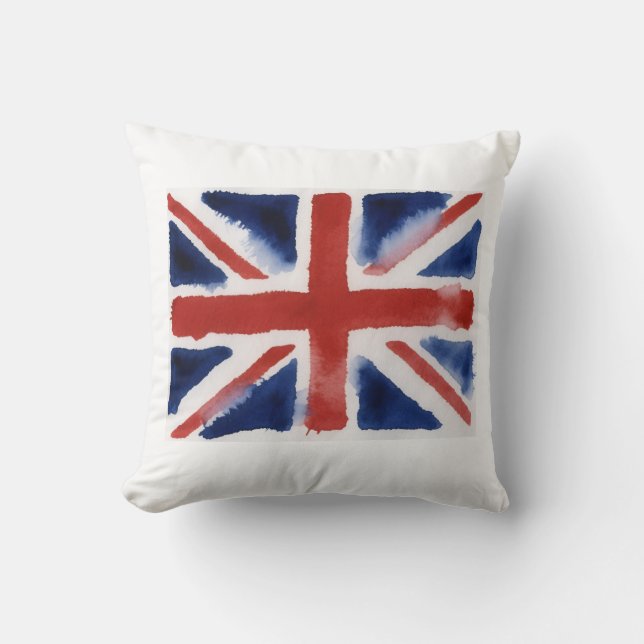 Union jack t shirt  kudde (Framsida)