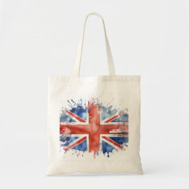 Union jack tote bag tygkasse