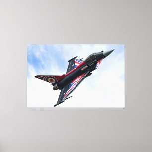 Union Jack Typhoon Canvastryck