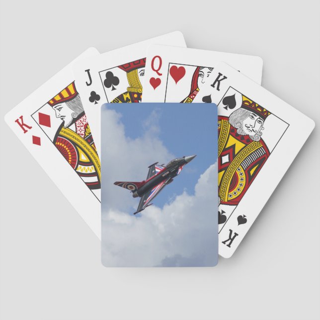 Union Jack Typhoon Casinokort (Baksidan)