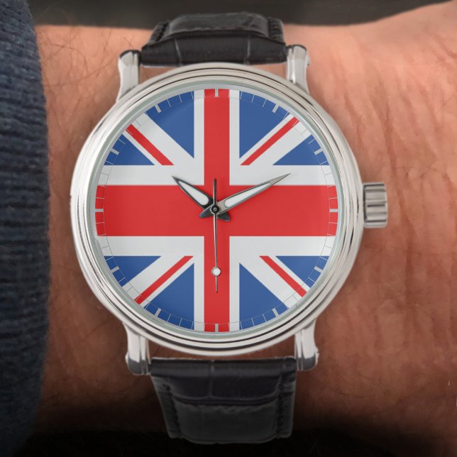 Union Jack UK Flagga Armbandsur (Skapare uppladdad)