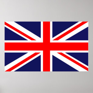 Union Jack - UK Flagga Poster