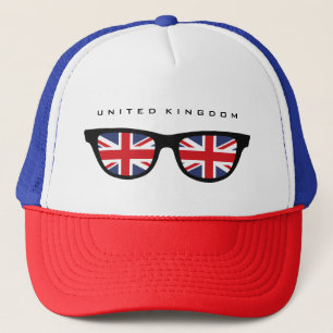 Union Jack UK Shades anpassningsbar hat Keps