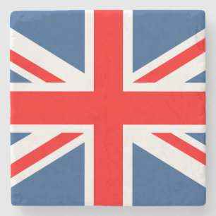 Union Jack Underlägg Sten