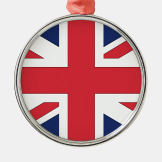 Union Jack, Union Flagga of Underbar Britian Julgransprydnad Metall