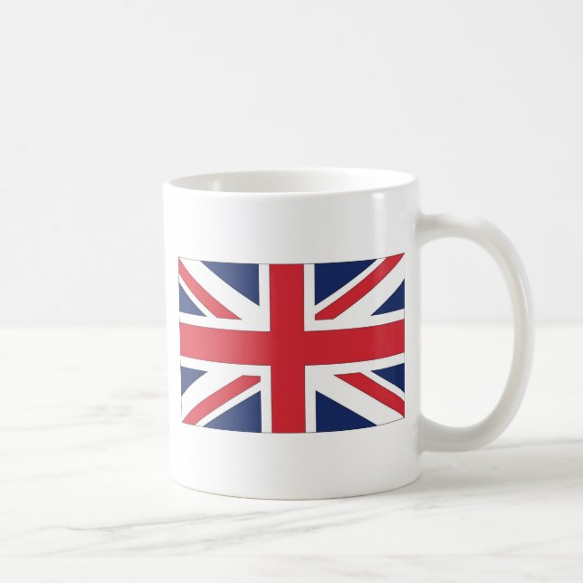 Union Jack, Union Flagga of Underbar Britian Kaffemugg (Höger)