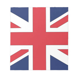 Union Jack/ Unionsflagga i Storbritannien Anteckningsblock