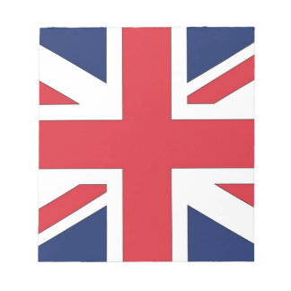 Union Jack/ Unionsflagga i Storbritannien Anteckningsblock