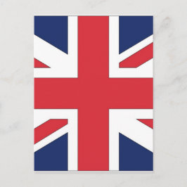 Union Jack/ Unionsflaggan i Storbritannien Vykort