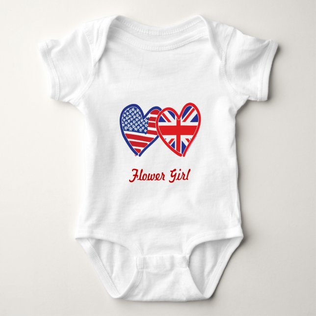 Union Jack/USA Tee Shirt (Framsida)