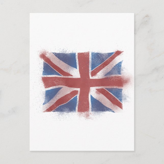 Union Jack Vykort (Framsida)