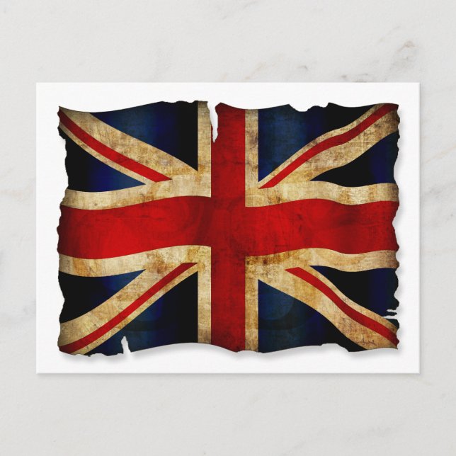 Union Jack Vykort (Framsida)