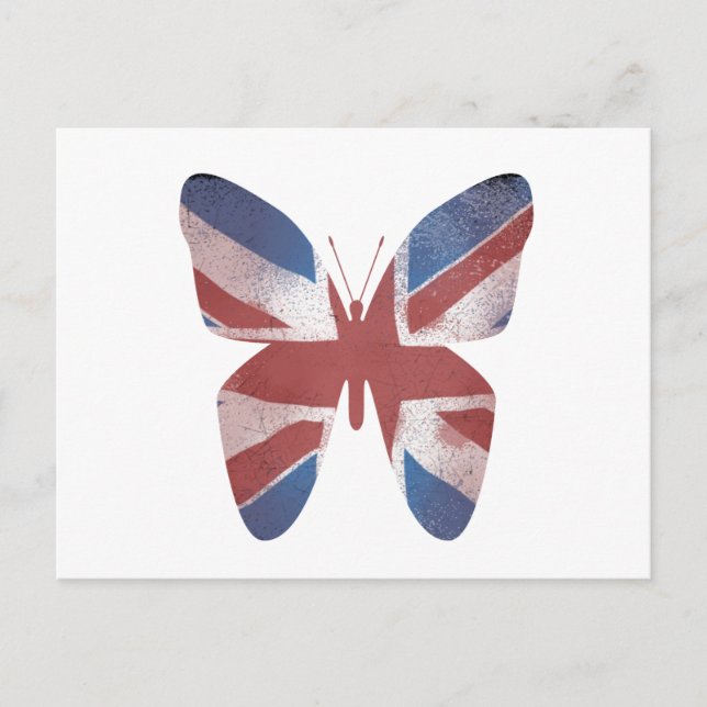 Union Jack Vykort (Framsida)