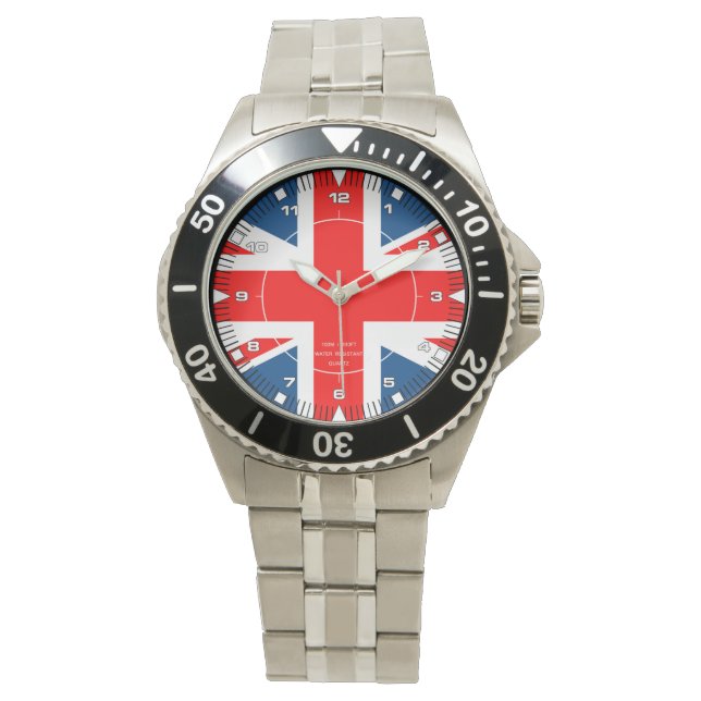 Union Jack Watch Armbandsur (Framsida)
