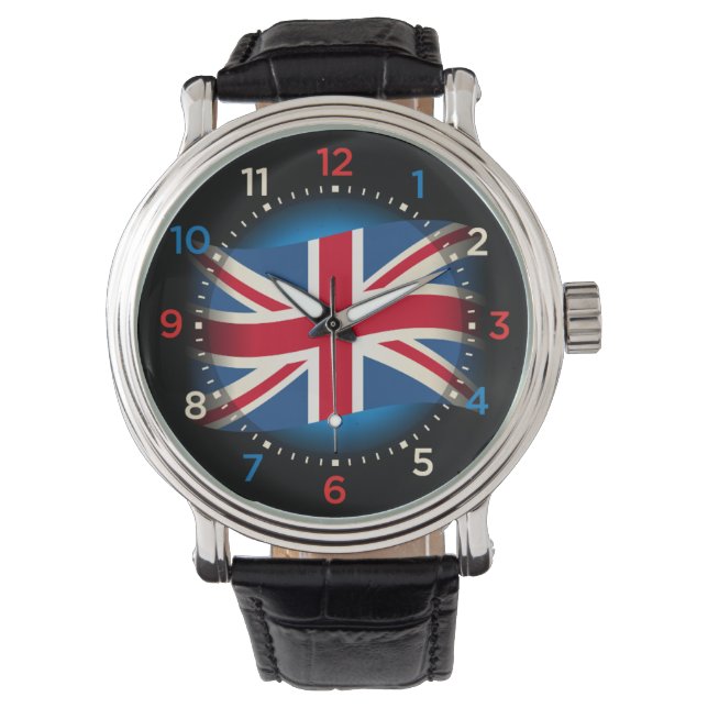 Union Jack Watch Armbandsur (Framsida)