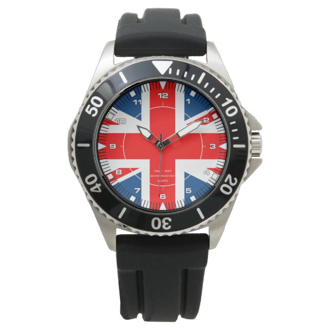 Union Jack Watch Armbandsur (Framsida)