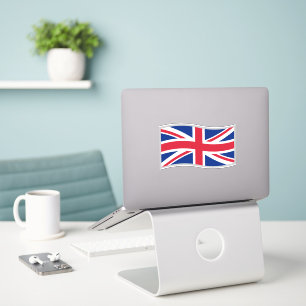 Union Jack wave Klistermärken