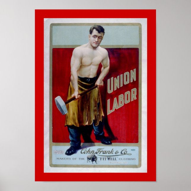 Union Labour Lable Poster (Framsidan)