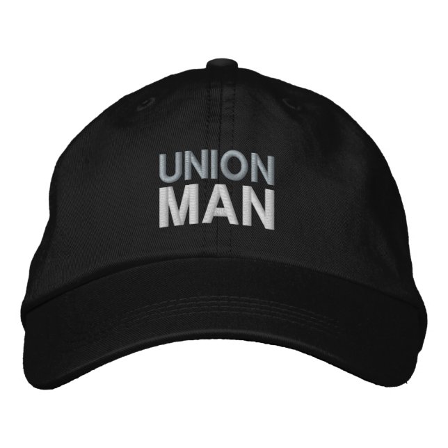 UNION MAN BRODERAD KEPS (Framsida)