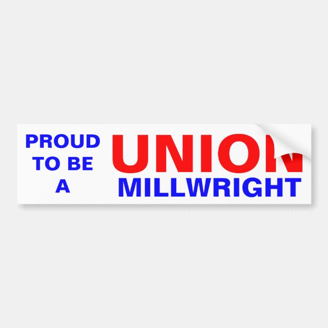 UNION MILLWRIGHT BILDEKAL (Framsidan)