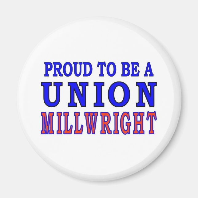 UNION MILLWRIGHT MAGNET (Framsidan)