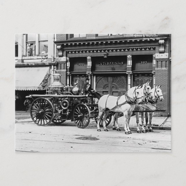 Union Motor No. 3: 1911 Vykort (Framsida)