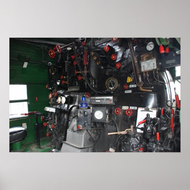 Union Pacific 844 Cab Poster (Framsidan)